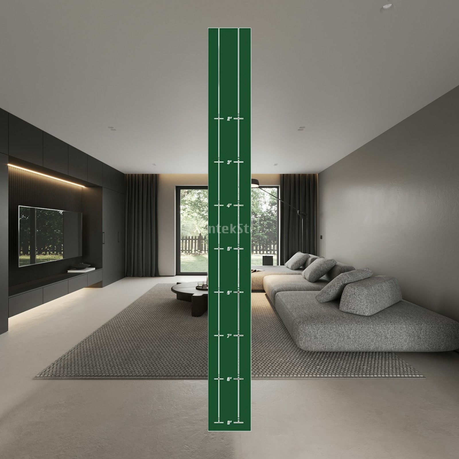 Golf Putting Mat - 실내외 골프 퍼팅 매트 휴대용 연습
