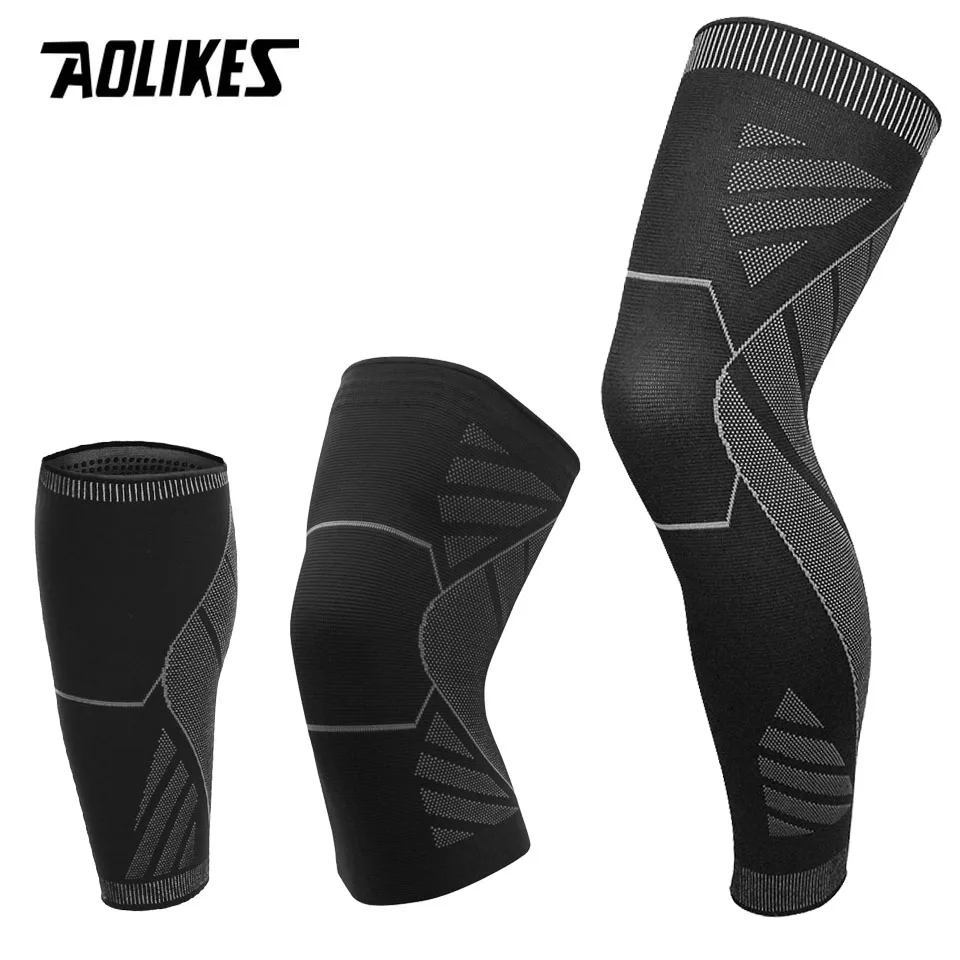 Sports Equipment Knee Support - AOLIKES 1PCS 스포츠 압축 무릎 받침대