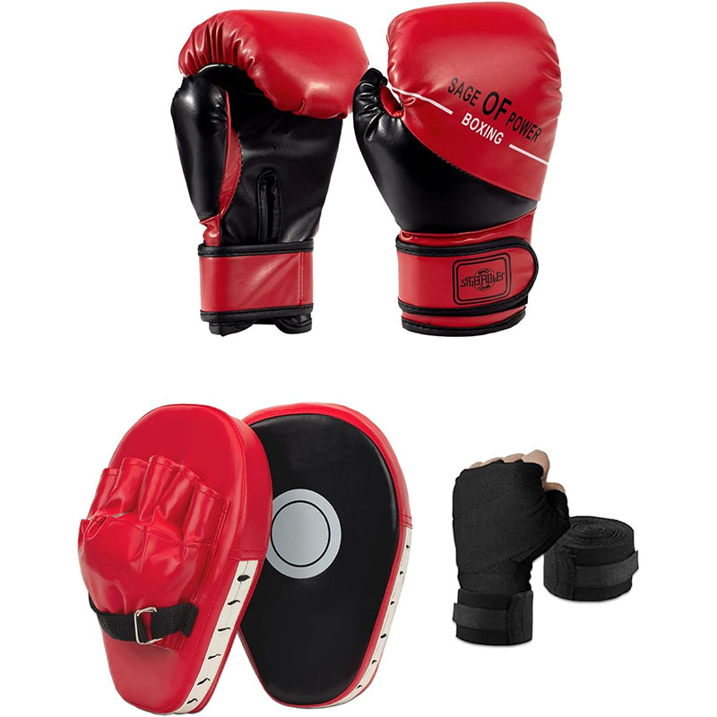 어린이용 권투 장갑 및 펀칭 벙어리 장갑 세트, MMA - Boxing Glove Set 리뷰 및 가격