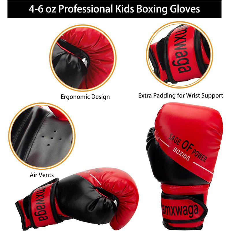 어린이용 권투 장갑 및 펀칭 벙어리 장갑 세트, MMA - Boxing Glove Set 리뷰 및 가격