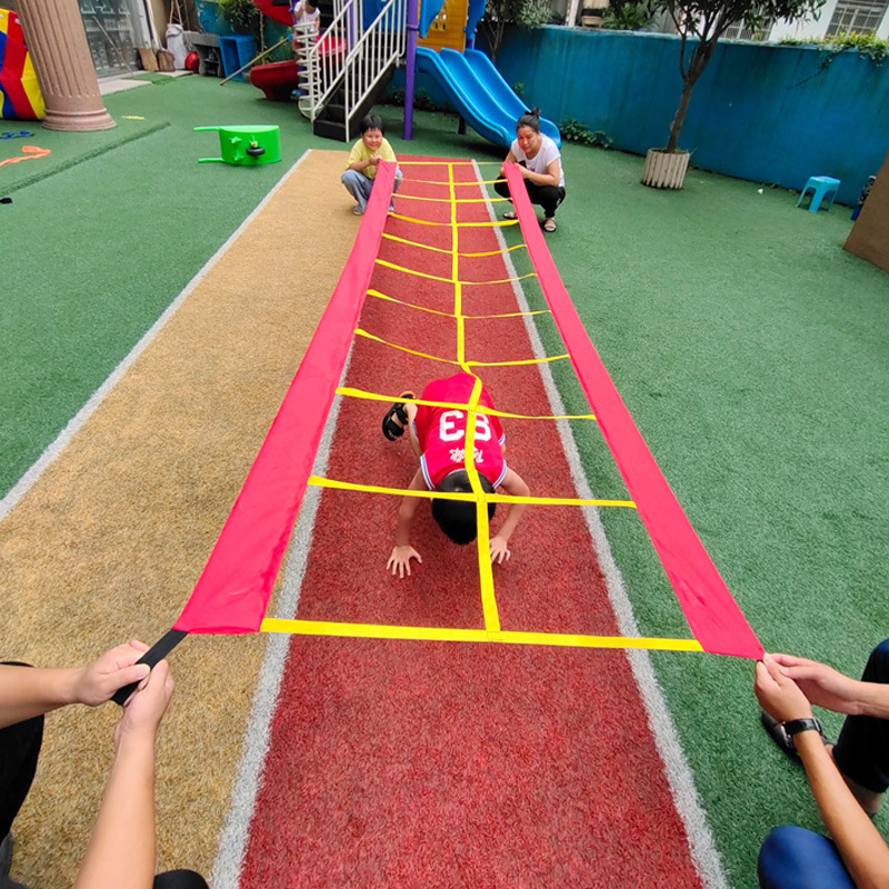 재미있는 그리드 사다리 유치원 야외 장난감 지능형 감각 - Sports Equipment For Kindergarten 리뷰 및 가격