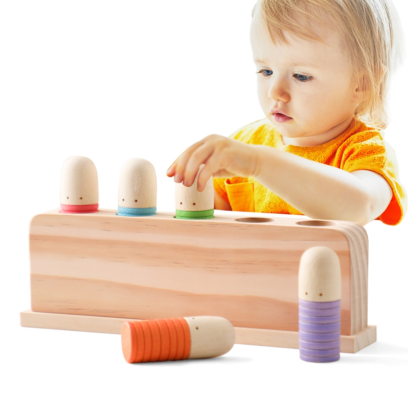 아기 나무 튀는 색상 인식 장난감 훈련, 몬테소리 장난 - Sports Equipment For Kindergarten 리뷰 및 가격