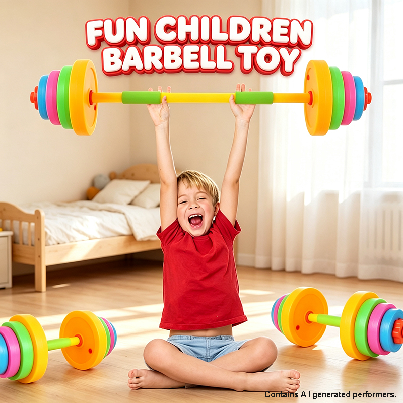 어린이용 조절식 덤벨 바벨 장난감 피트니스 장비 세트  - Sports Equipment For Kindergarten 리뷰 및 가격