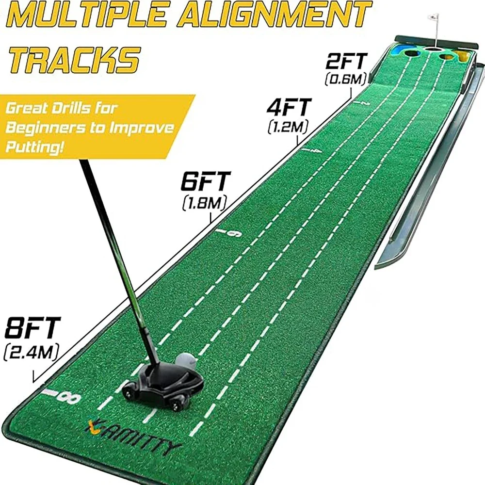 PGM 골프 실내 퍼팅 매트 퍼터 트레이너 그린 카펫  - Golf Putting Mat 리뷰 및 가격