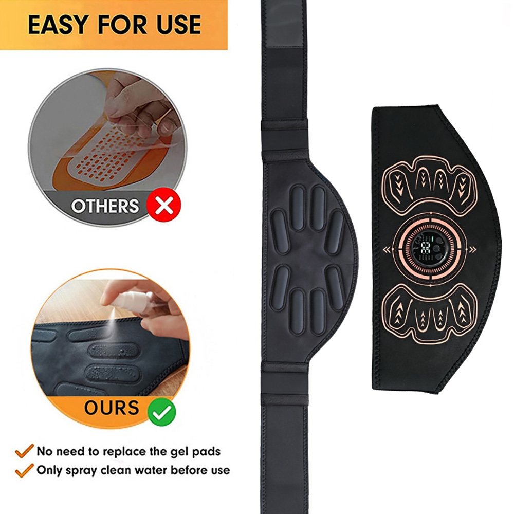 스마트 피트니스 벨트 근육 토너 복근 트레이너 USB  - Sports Equipment Club 리뷰 및 가격