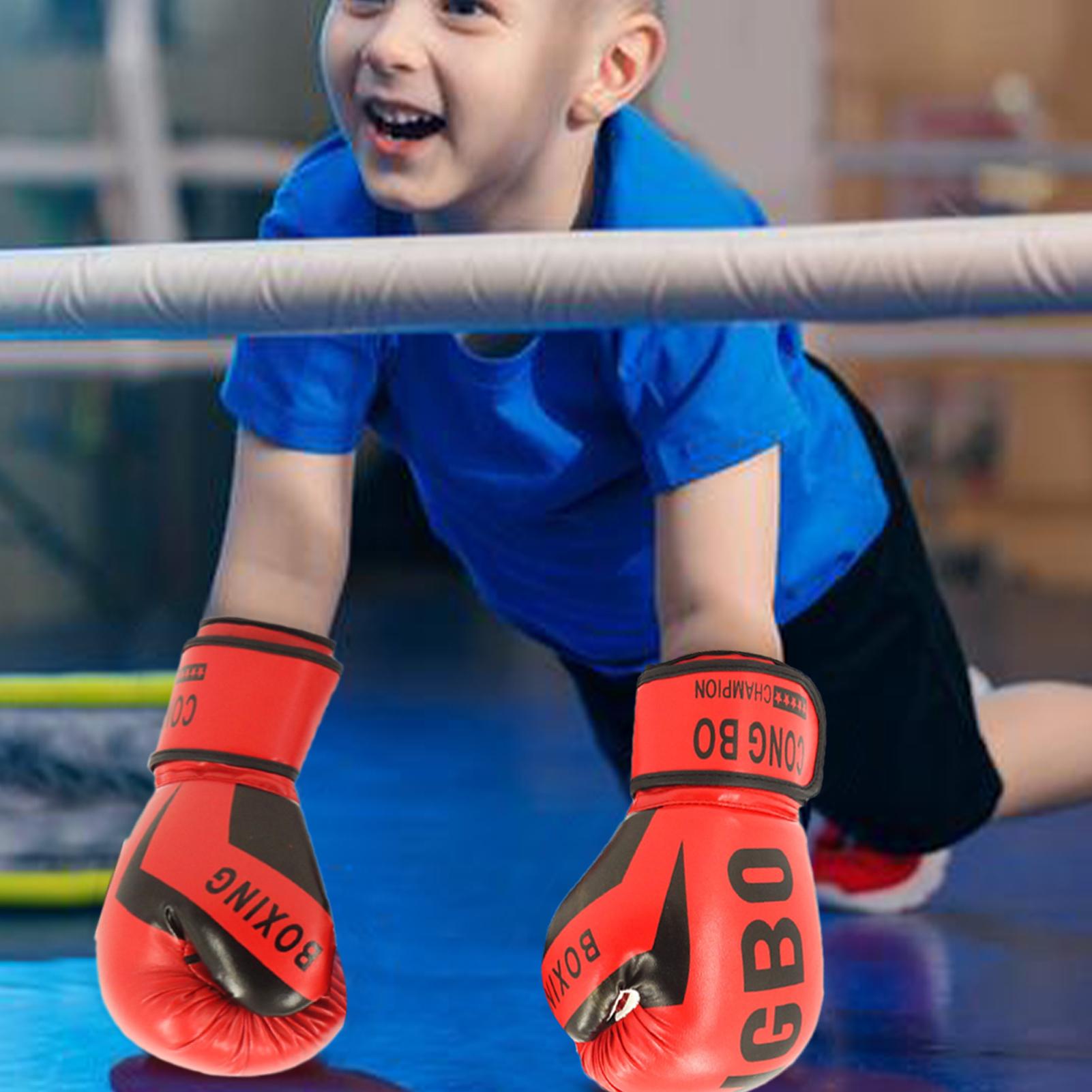 1 쌍 어린이 권투 장갑 어린이 펀칭 훈련 장갑 운동  - Boxing Glove Set 리뷰 및 가격