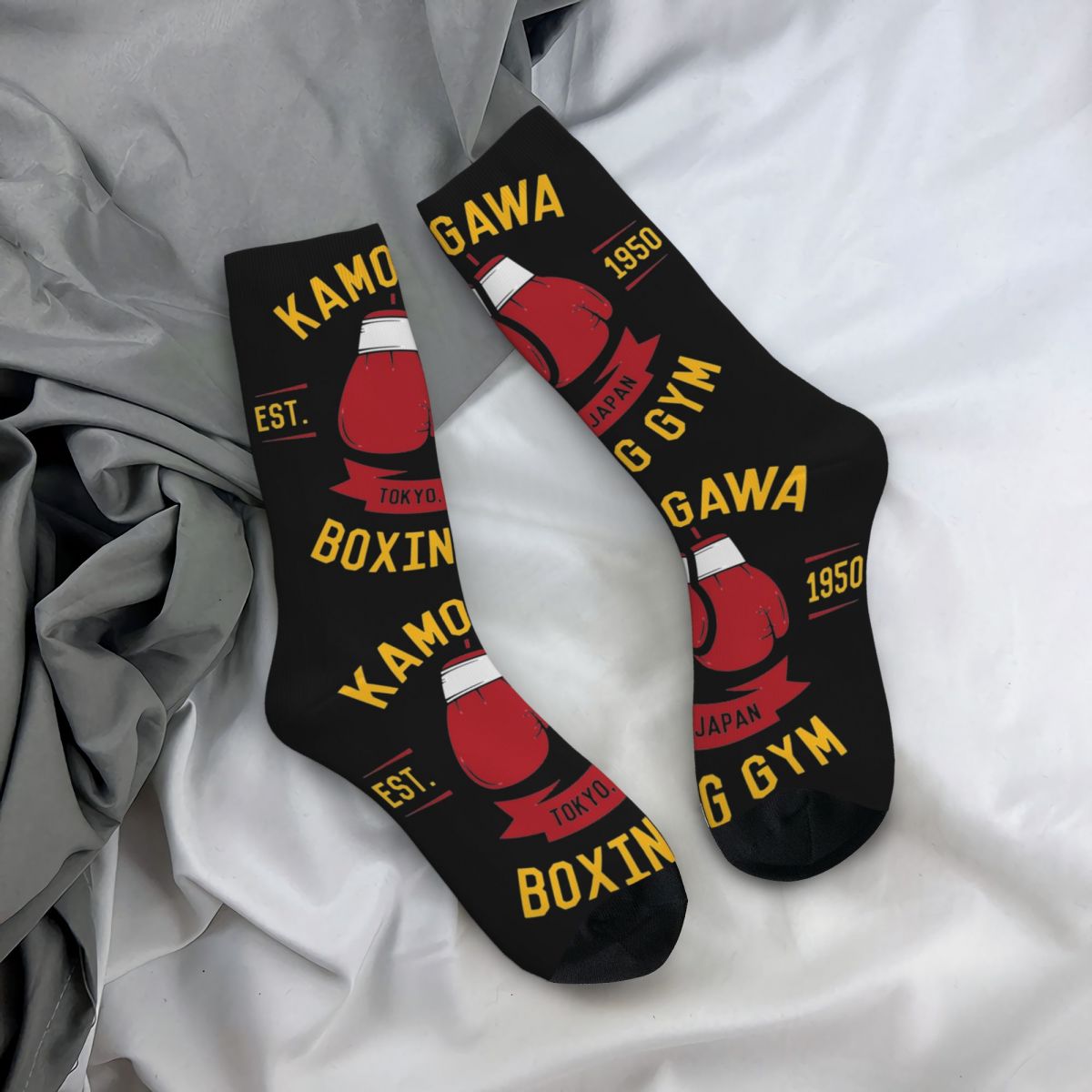 남성 캐주얼 캐주얼 양말, 폴리에스테르 카모가와 복싱  - Boxing Glove Set 리뷰 및 가격