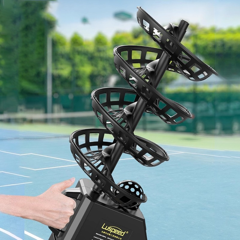 조절 가능한 테니스 볼 머신 자동 휴대용 테니스 서브  - Sports Equipment For Tennis 리뷰 및 가격