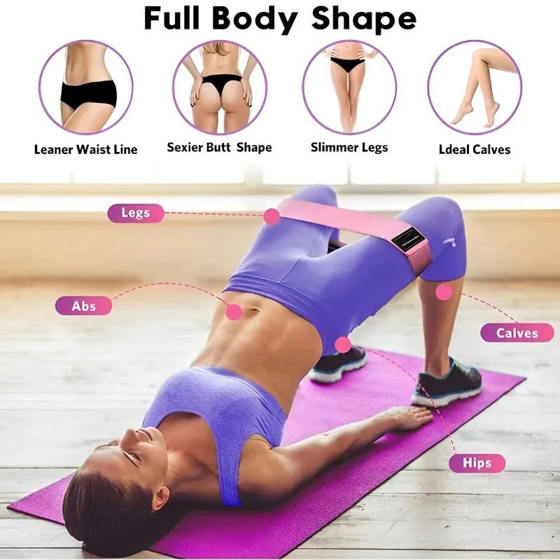 3개 세트 패브릭 저항 힙 부티 밴드, 엉덩이 허벅지  - Sports Equipment Club 리뷰 및 가격