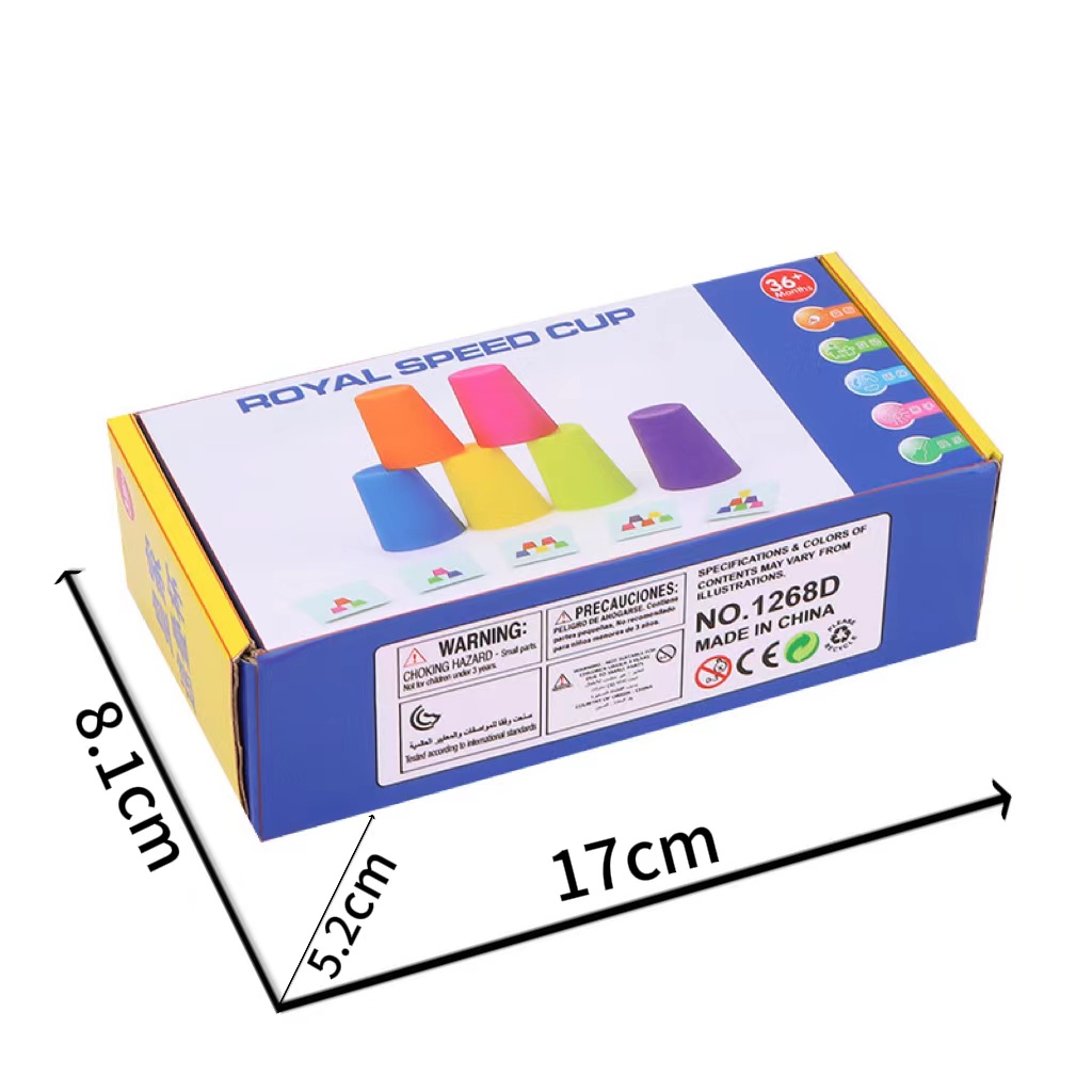 몬테소리 장난감 미니 스택 컵 게임 카드 교육 지적 계 - Sports Equipment For Kindergarten 리뷰 및 가격