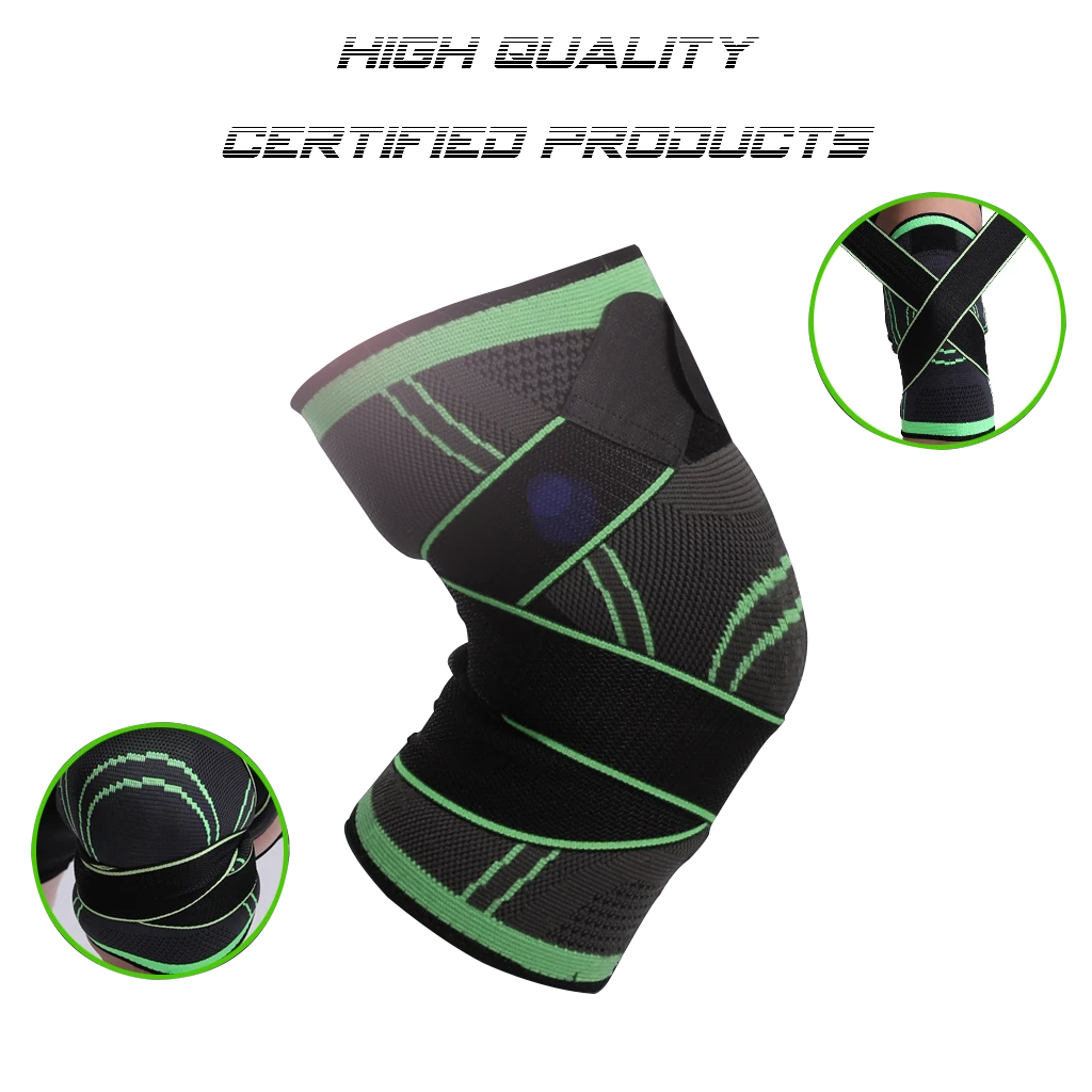 1 조각 스포츠 남성용 압축 무릎 받침대 탄성 지원 패 - Sports Equipment Knee Support 리뷰 및 가격