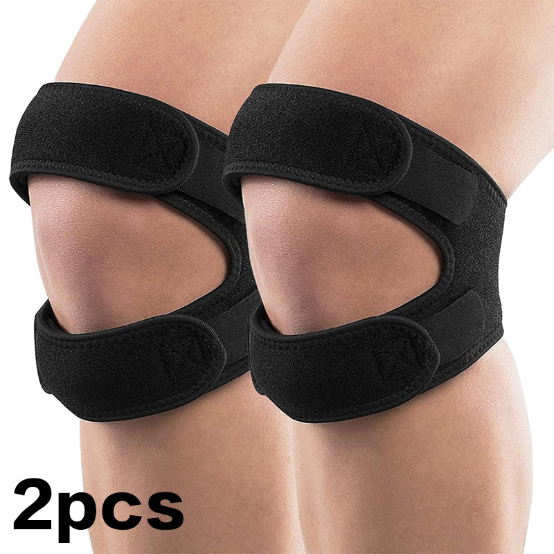 2개입 무릎 보호대, 조절 가능한 무릎 패드, 무릎 지 - Sports Equipment Knee Support 리뷰 및 가격