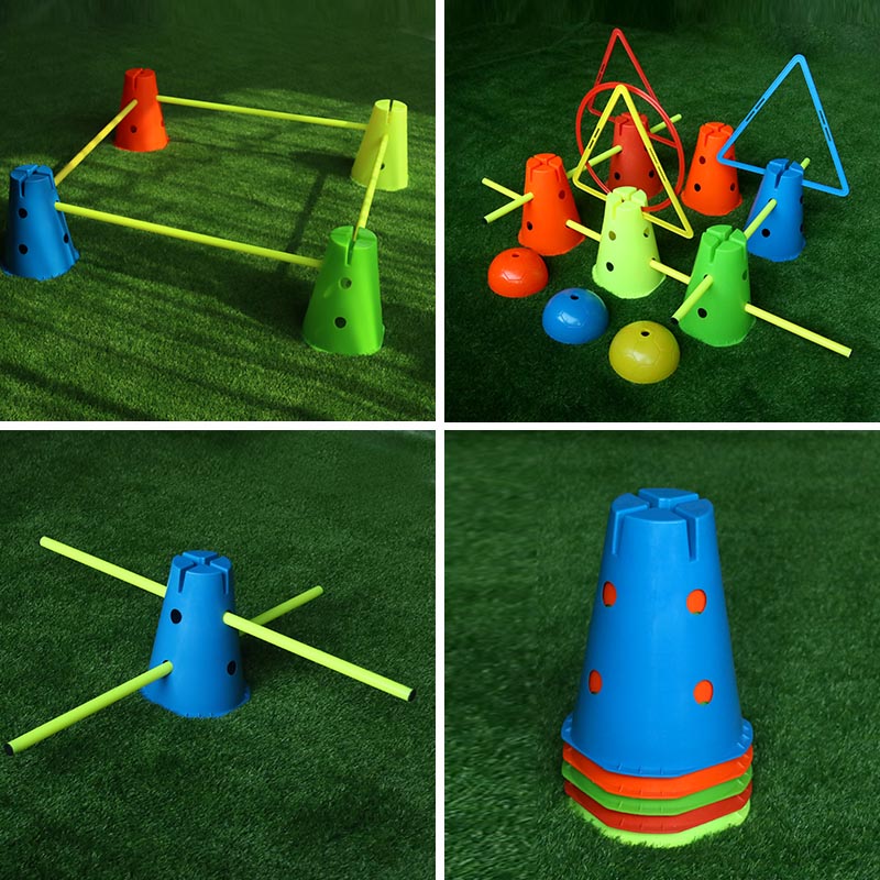 스포츠 훈련 장비 축구 농구 장애물 콘 마커 유치원 어 - Sports Equipment For Kindergarten 리뷰 및 가격
