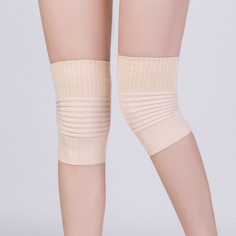 따뜻한 면 스포츠 무릎 보호대 누드 블랙 그레이 탄력성 - Sports Equipment Knee Support 리뷰 및 가격