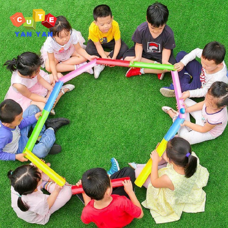 어린이 야외 장난감 파이프라인 챌린지 게임, 성인 팀  - Sports Equipment For Kindergarten 리뷰 및 가격