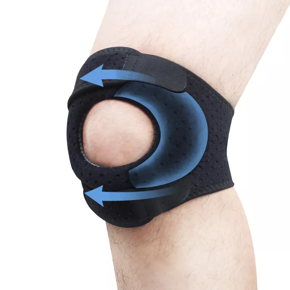 무릎 보호대 PA 소재 실리콘 링 남녀공용 야외 스포츠 - Sports Equipment Knee Support 리뷰 및 가격
