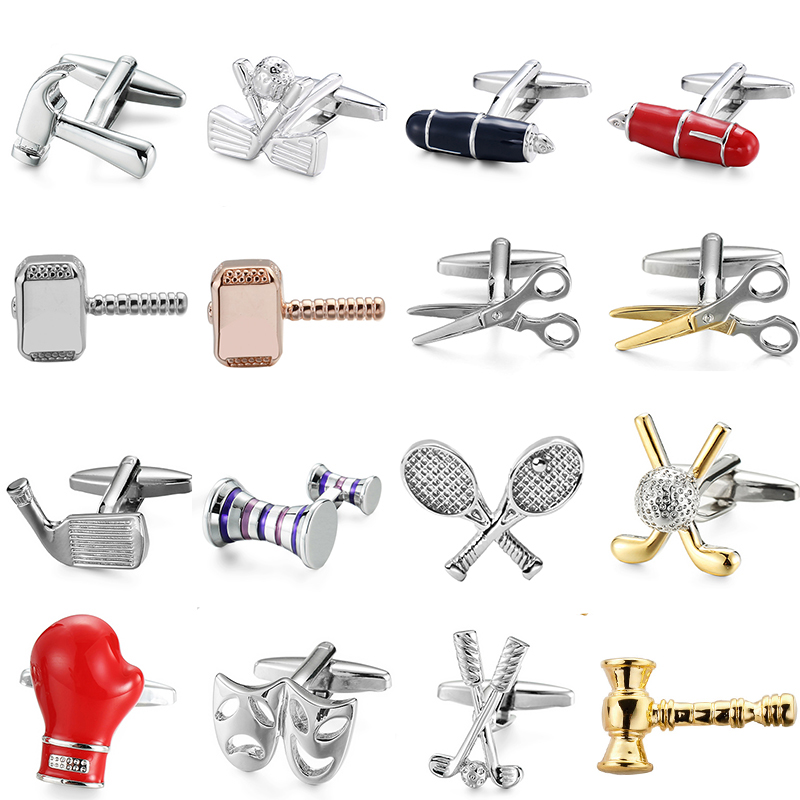 고품질 펜, 망치, 마스크, 남성용 웨딩 커프스 단추, - Boxing Glove Set 리뷰 및 가격