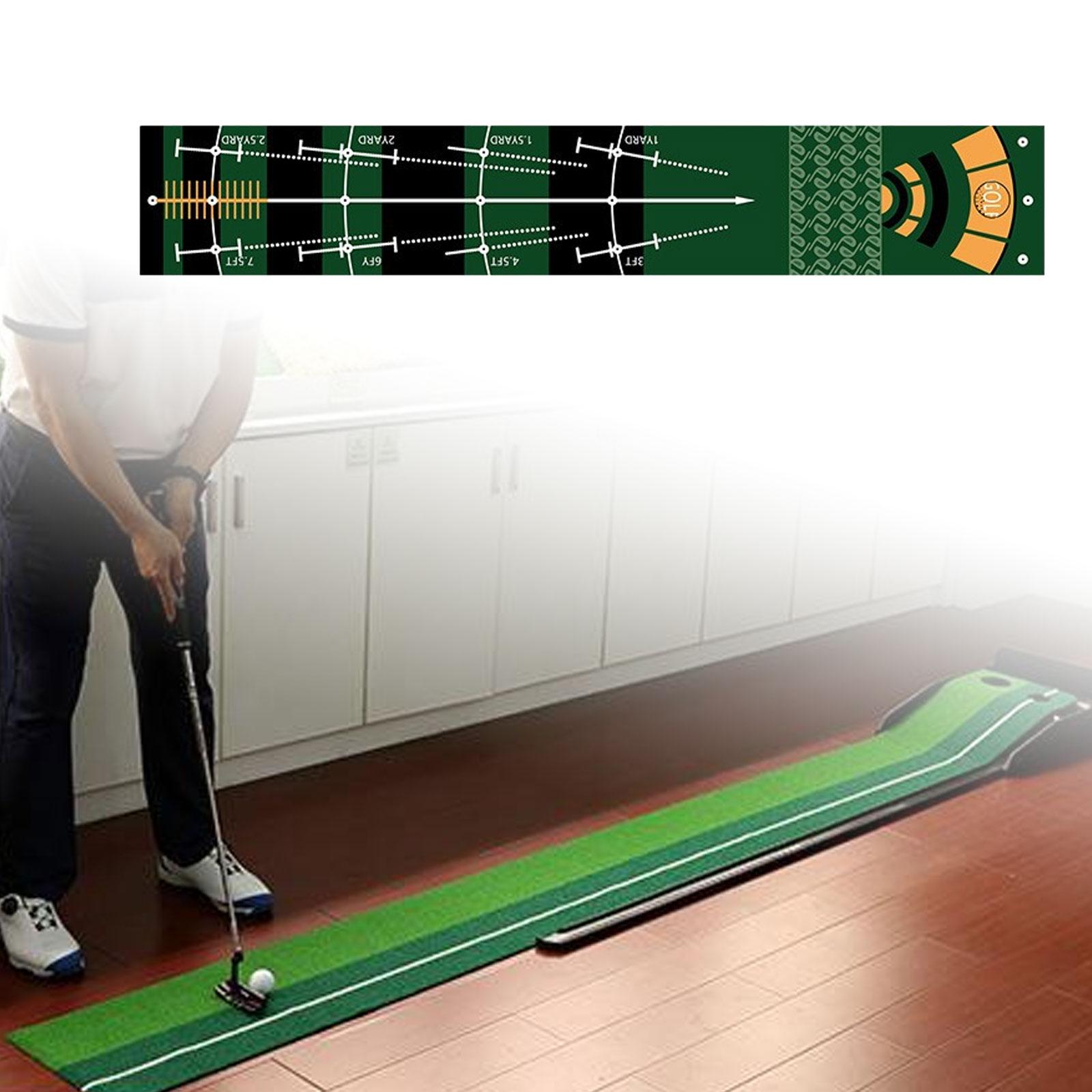 골프 퍼팅 실내 골프 타격 매트 녹색 매트 골프 연습  - Golf Putting Mat 리뷰 및 가격