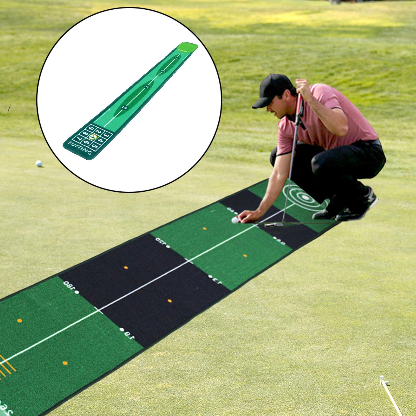 골프 퍼팅 실내 골프 타격 매트 녹색 매트 골프 연습  - Golf Putting Mat 리뷰 및 가격