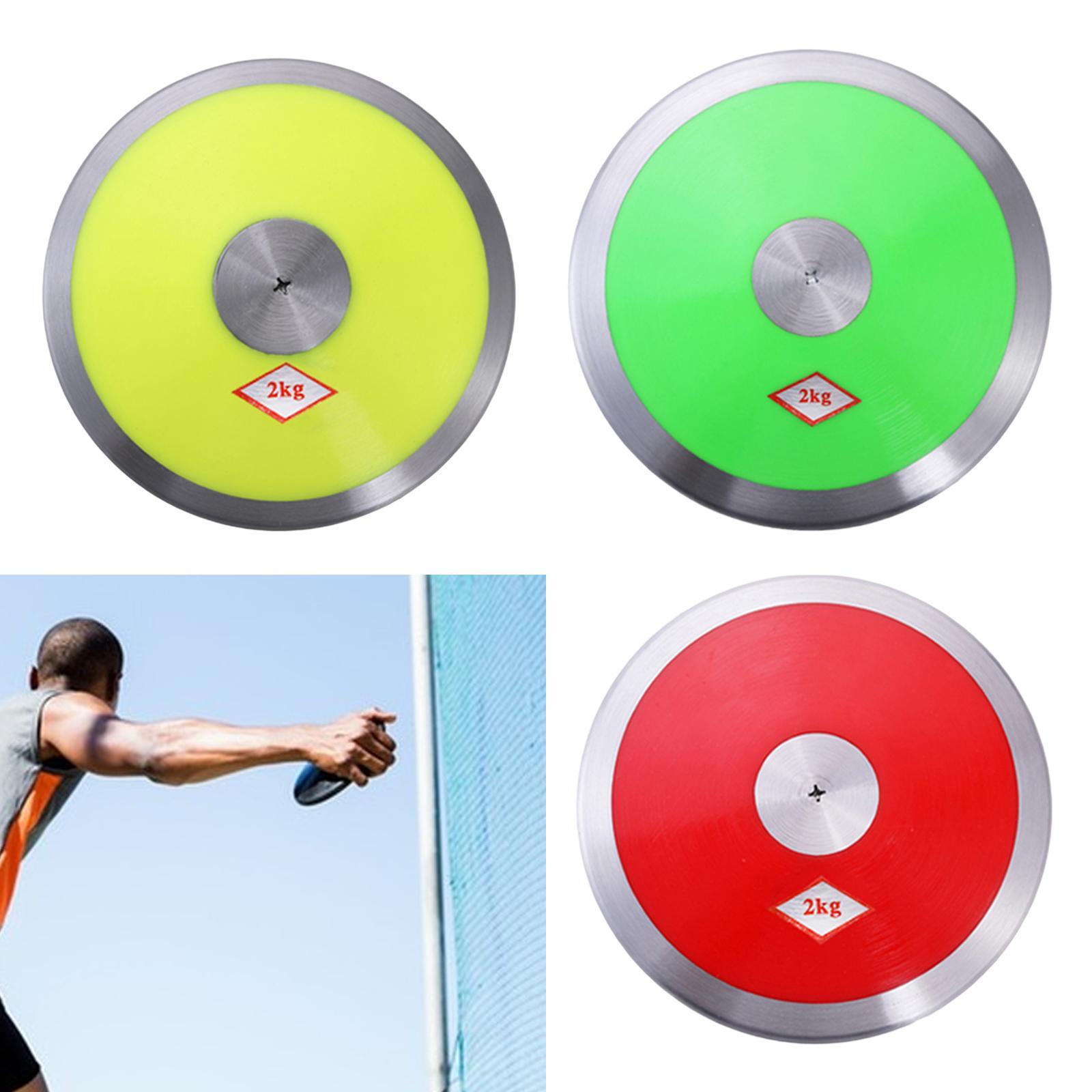 2kg 나일론 원반 던지기 원반 강철 테두리 및 중심  - Discus Throw Training 리뷰 및 가격