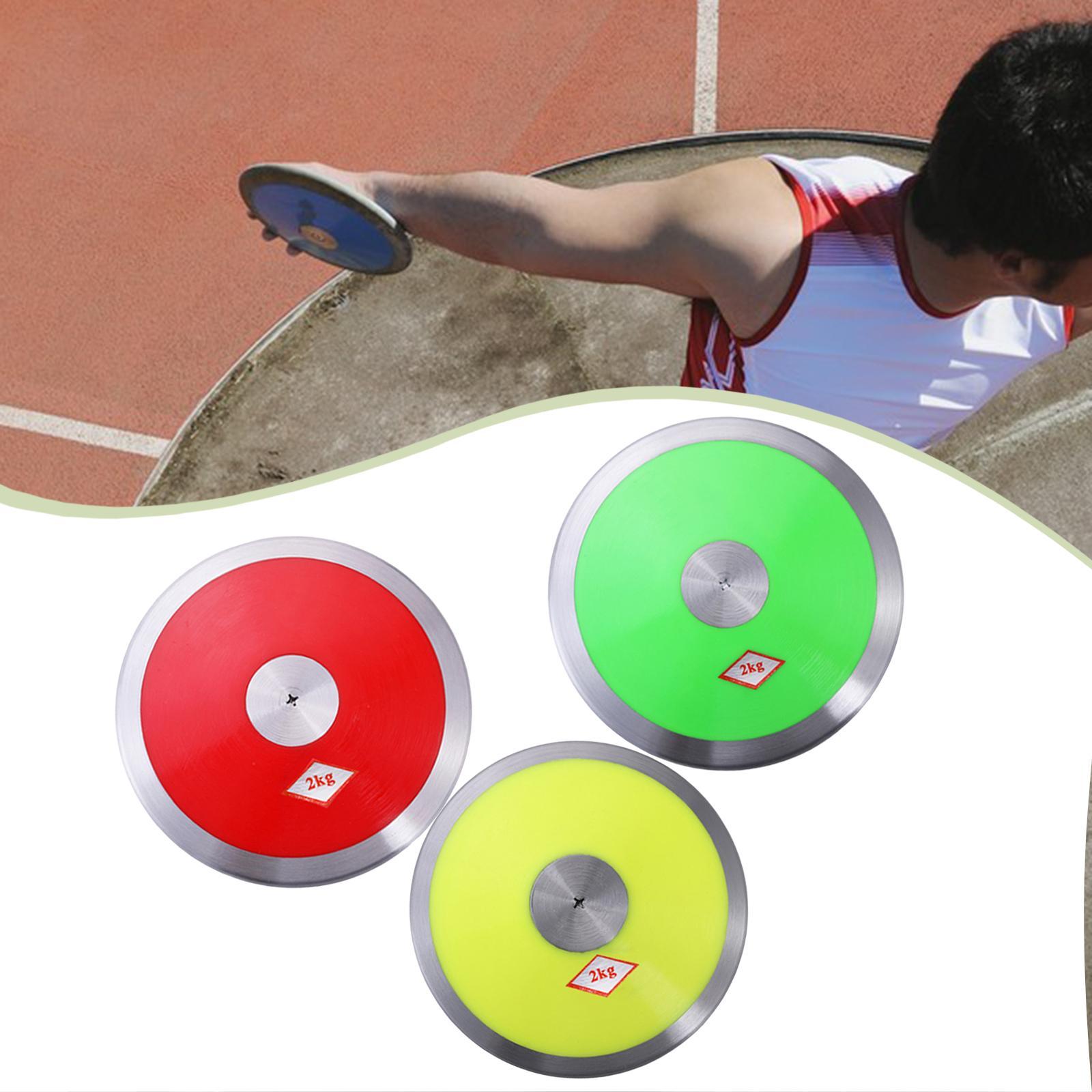 2kg 나일론 원반 던지기 원반 강철 테두리 및 중심  - Discus Throw Training 리뷰 및 가격